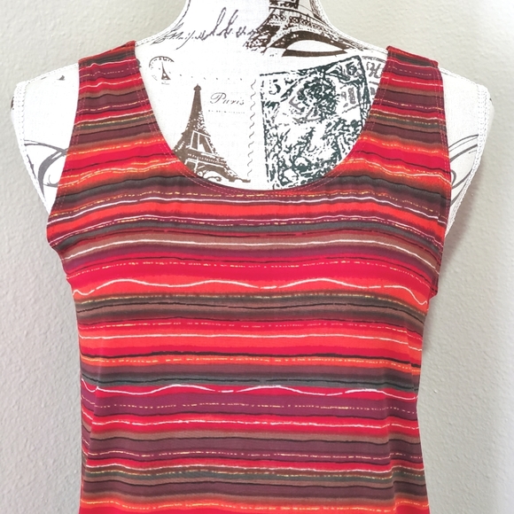 Chico's Tank Top Sz 1 - Picture 2 of 7